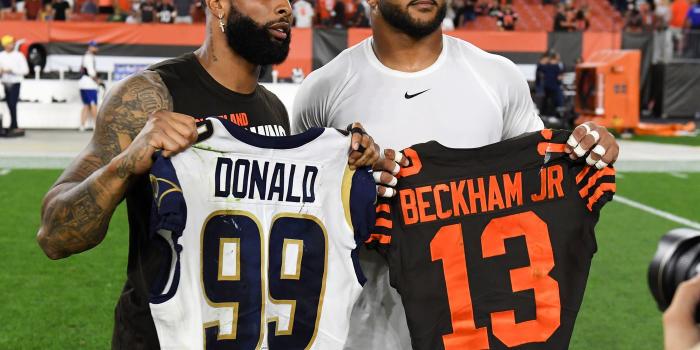 1400x1050 Odell Beckham, Jr signs 1-year deal with Los Angeles Rams - Turf Show Times