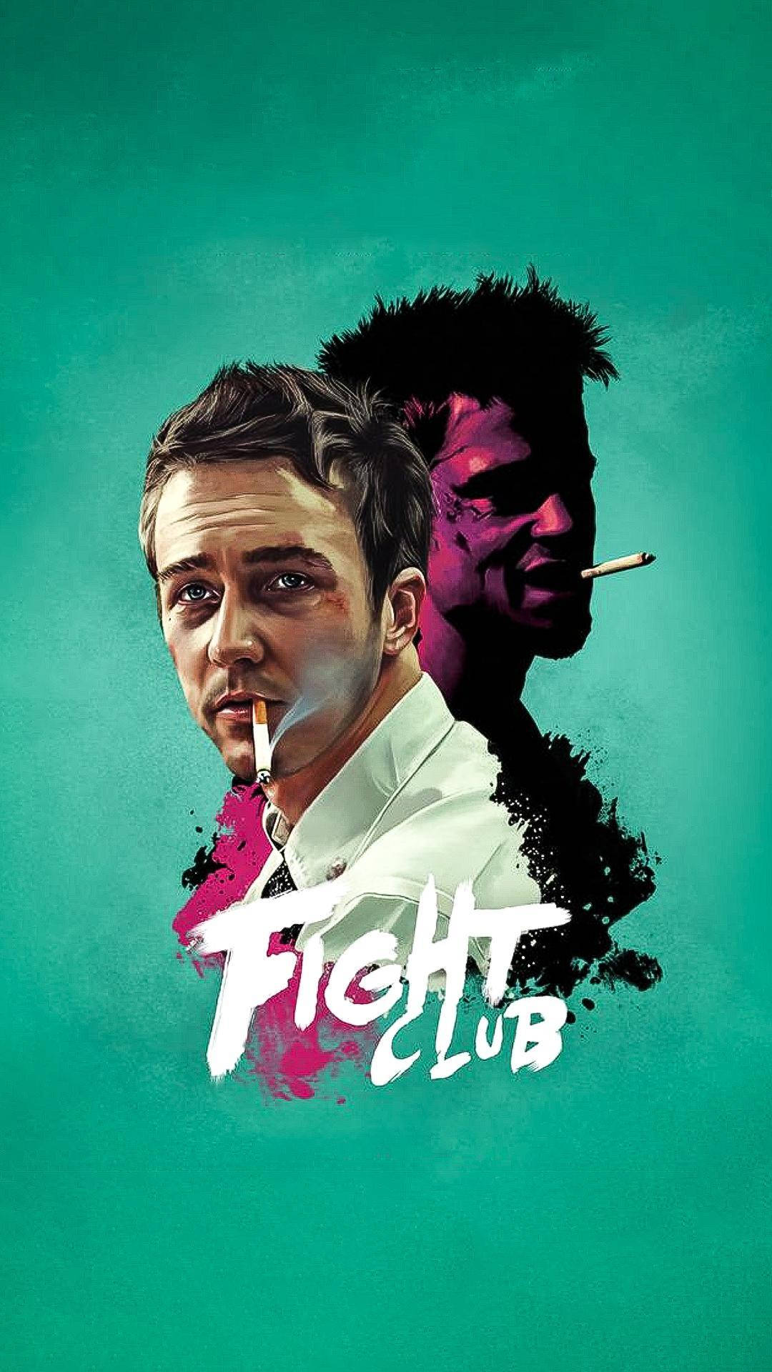 1080x1920 Download Fight Club Movie Poster Wallpaper | Wallpapers.com