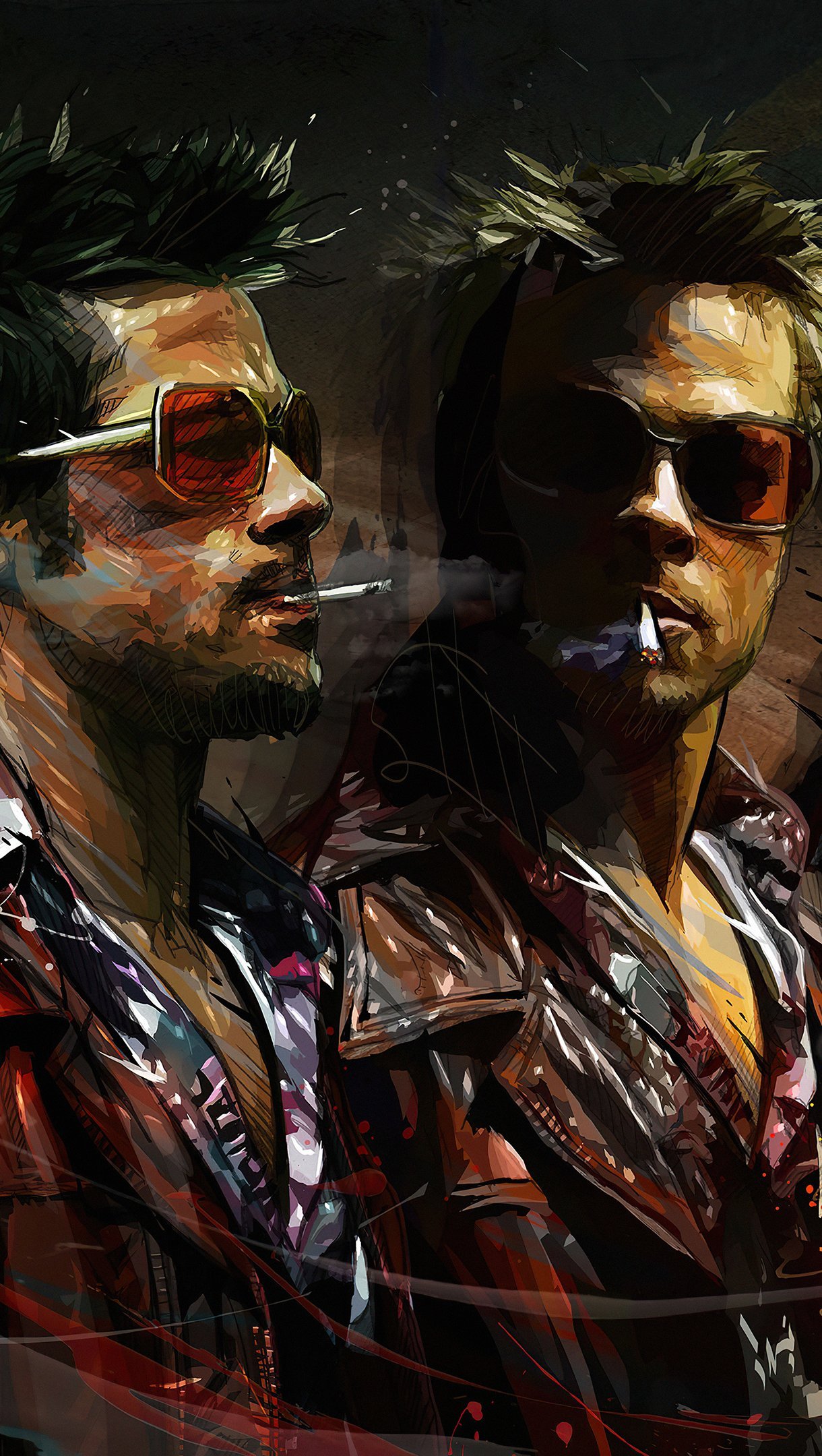 1220x2160 Fight Club Wallpaper 4k Ultra HD ID:10924