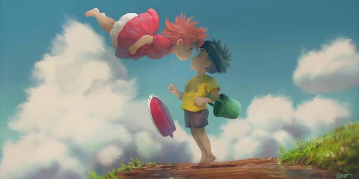 1920x1040 60+ Ponyo HD Wallpapers and Backgrounds