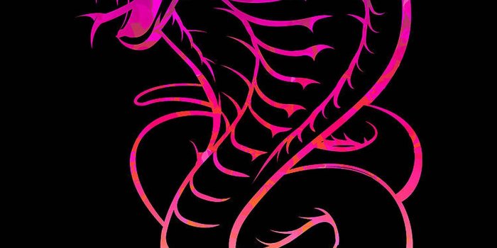 1600x1920 Download King Cobra Neon Art Wallpaper | Wallpapers.com