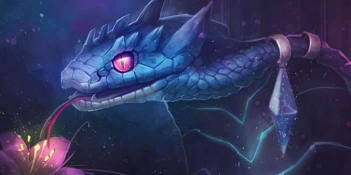 1332x850 Wallpaper flower, snake, Cobra images for desktop, section фантастика -  download