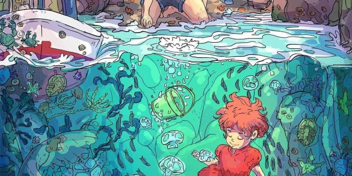 1280x1979 Ponyo Wallpaper Browse Ponyo Wallpaper with collections of Aesthetic,  Ghibli Ponyo, Iphone, Miyazaki, Ponyo. https://www.… | Disney canvas art,  Ponyo, Disney canvas