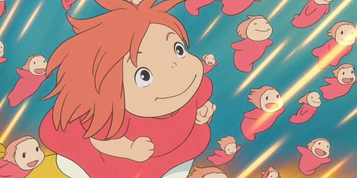 1332x850 Wallpaper fish, children, fantasy, under water, Ponyo, Gake no Ue no Ponyo  images for desktop, section арт - download