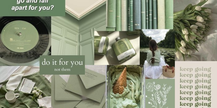 3000x1948 Green Aesthetic - Etsy
