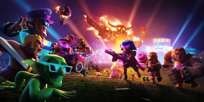 3000x1385 Clash Of Clans 9th Anniversary 4K Wallpaper, HD Games 4K Wallpapers,  Images, Photos and Background - Wallpapers Den