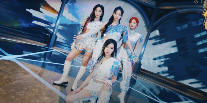 4454x2274 Aespa Explained Their Complex Concept and Celebrated New Song “Next Level”  | Teen Vogue