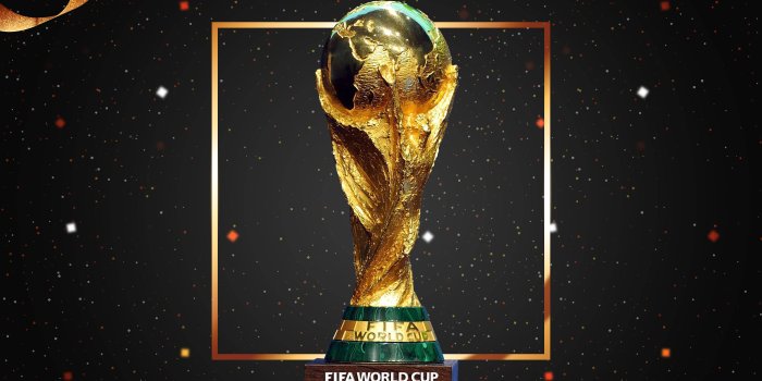 3840x2160 Download Fifa World Cup 2022 Gold Trophy Wallpaper | Wallpapers.com