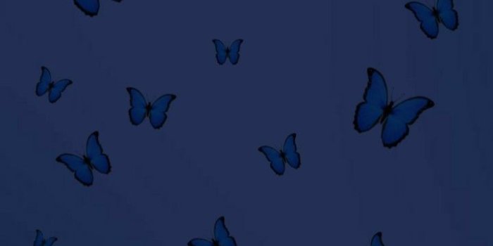 720x1239 Blue Dark Aesthetic | Blue butterfly wallpaper, Light blue aesthetic, Blue  aesthetic