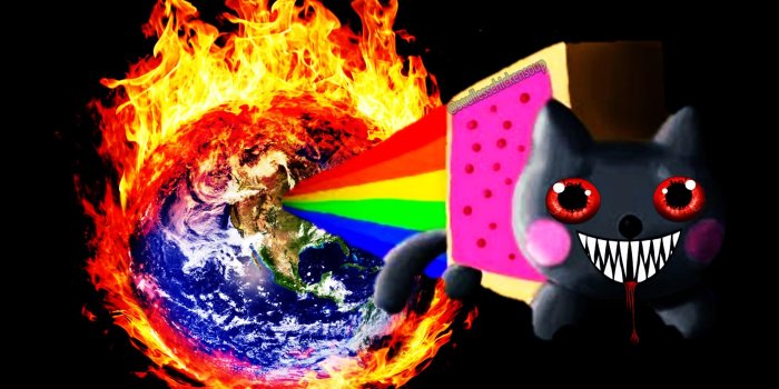 2289x1610 Nyan Cat Hommage | Nyan Cat | Know Your Meme