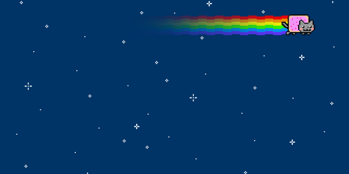 1920x1200 outer, Space, Cats, Rainbows, Nyan, Cat Wallpapers HD / Desktop and Mobile  Backgrounds