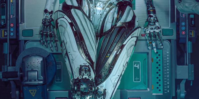 1920x4260 ArtStation, digital art, science fiction, robot, futuristic, machine |  1920x4260 Wallpaper - wallhaven.cc | Cyborg girl, Cyborgs art, Female robot