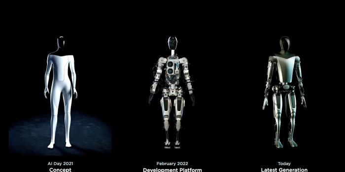 2560x1440 Wallpaper Tesla Optimus, robot, Hi-Tech #24153