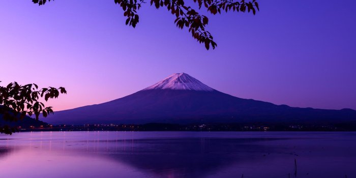 1920x1080 Mount Fuji, Japan Mount Fuji #Japan #landscape calm waters #violet #lake  clear sky #1080P #wallpaper #hdwallpaper #desk… | Japan landscape, Mount  fuji, Hd landscape