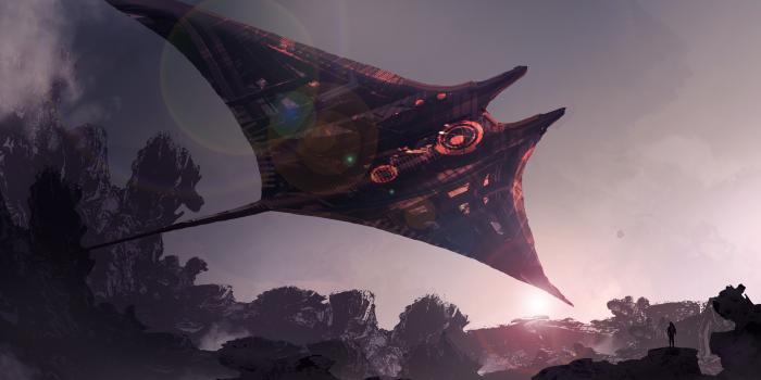 3840x2160 Wallpaper 4k Futuristic Spaceship Science Fiction Digital Art 4k Wallpaper