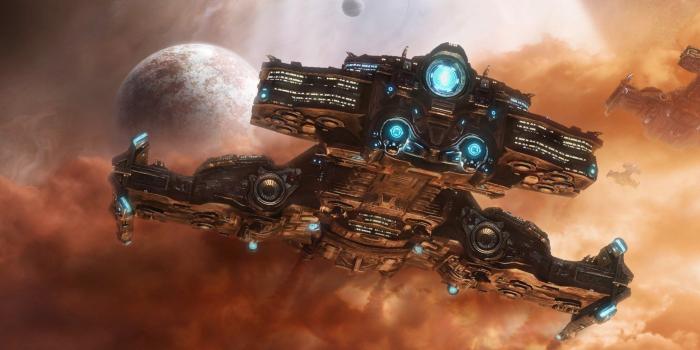 2560x1440 2560x1440 StarCraft Spaceship desktop PC and Mac wallpaper