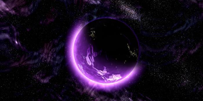 2560x1080 Download wallpaper 2560x1080 planet, space, universe, galaxy, purple dual  wide 1080p hd background