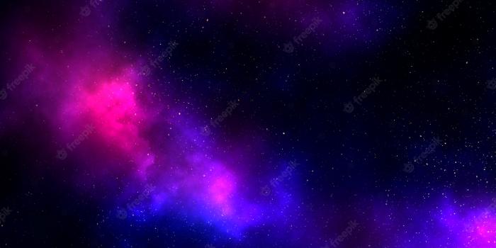 2000x1333 Premium Photo | Dark pink and purple galaxy patterned background  illustration