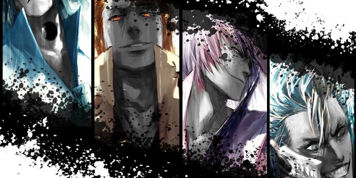 1600x1200 aizen sousuke all male bleach grimmjow jeagerjaques ichimaru gin male  ulquiorra schiffer | konachan.net - Konachan.com Anime Wallpapers