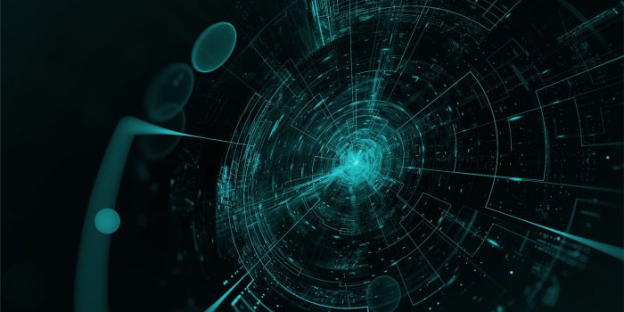 2048x2048 scifi hud 4k iPad Wallpapers Free Download