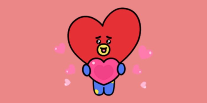 1080x1920 Tata Bt21 | Wallpaper free download, Pink wallpaper, Cartoon wallpaper