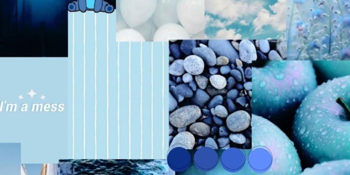 736x1268 blue wallpaper | Collage background, Blue wallpapers, Iphone wallpaper  tumblr aesthetic