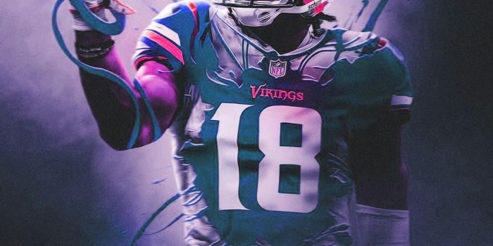 1080x1350 Justin Jefferson Wallpaper - NawPic