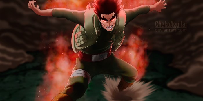 4448x3562 4K Might Guy Wallpapers | Background Images