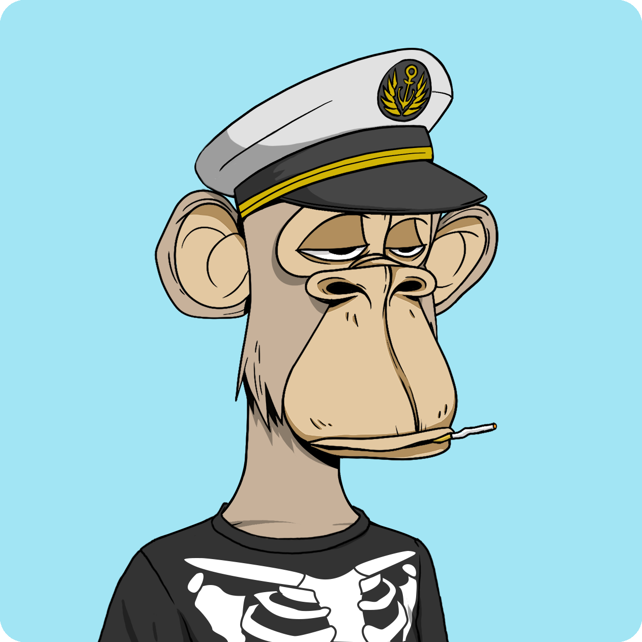 1262x1262 Bored Ape Yacht Club Wallpapers