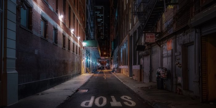1332x850 Wallpaper United States, night, New York, street, stop, urban scene images  for desktop, section город - download