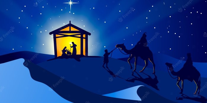 2000x1333 Christmas nativity Vectors & Illustrations for Free Download | Freepik