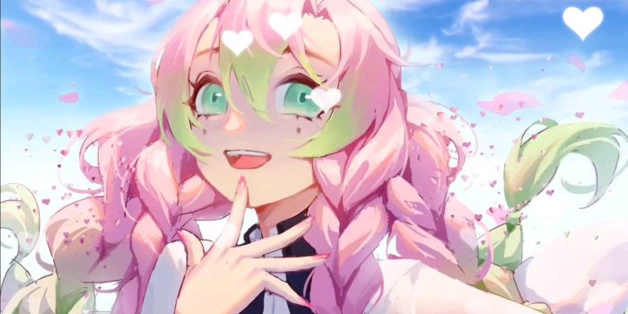 1758x988 Mitsuri Kanroji wallpaper live.Hope