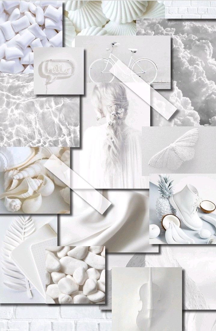 719x1100 Cute Wallpaper B White 1 | White esthetics background, Aquarius aesthetic,  Aesthetic desktop wallpaper