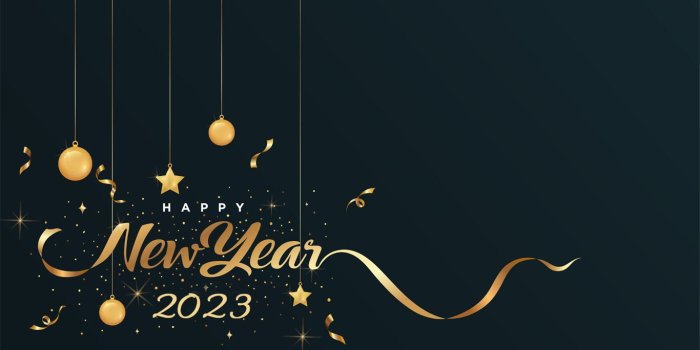 1366x768 New Year 2023 Wallpapers