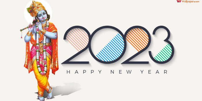 1366x768 God Happy New Year 2023 Images HD Wallpaper Free Download