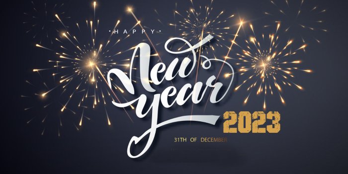 1366x768 Happy New Year 2023 Wallpapers