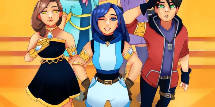 2000x2545 Krew Wallpaper Browse Krew Wallpaper with collections of Gaming, Gold,  itsfunneh, Krew, Roblox. https://www.id… | Aphmau fan art, Girls cartoon  art, Fan art drawing