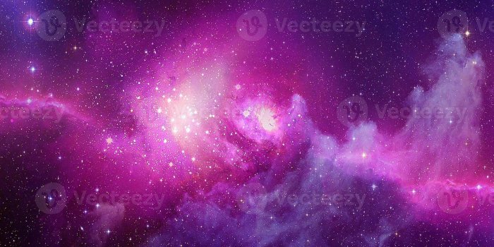 2613x1960 Infinite beautiful cosmos purple background with nebula, cluster of stars  in outer space. Beauty of endless Universe filled stars.Cosmic art, science  fiction wallpaper 4702937 Stock Photo at Vecteezy