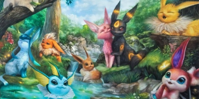 2676x2073 Eeveelutions Wallpaper - Album on Imgur