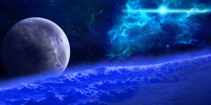 2880x1800 Blue cosmos wallpaper - Fantasy wallpapers - #24778