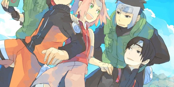 1536x2048 Download Naruto Characters Aesthetic Fan Art Wallpaper | Wallpapers.com