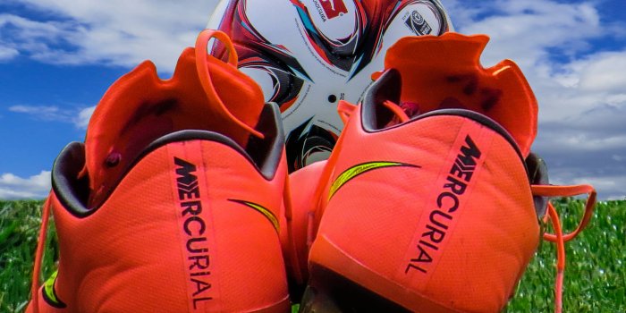 1920x1440 Download Football Cleats Soccer Ball Wallpaper | Wallpapers.com