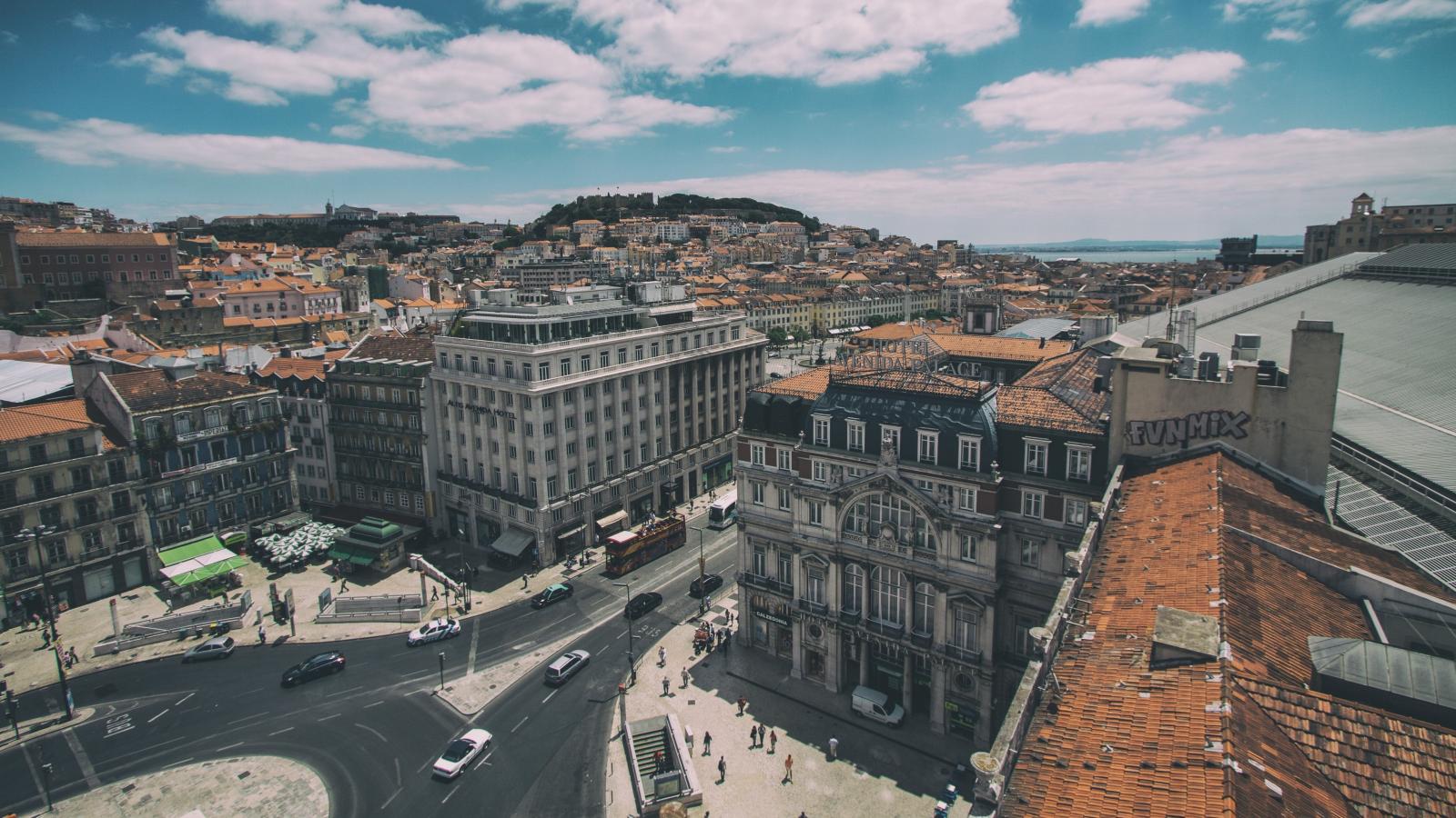 3840x2160 380743 lisbon, portugal, buildings, view from above 4k - Rare Gallery HD  Wallpapers