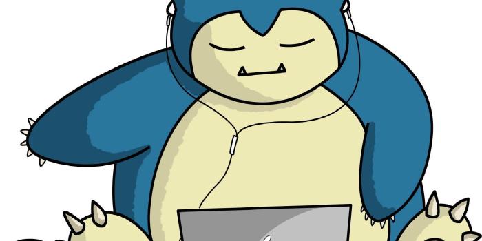 2048x2048 Snorlax with Laptop – Tap to see more Pokemon Snorlax wallpapers! @mobile9