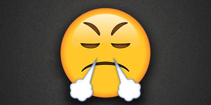 1080x2280 Very Mad Emoji Phone Wallpaper