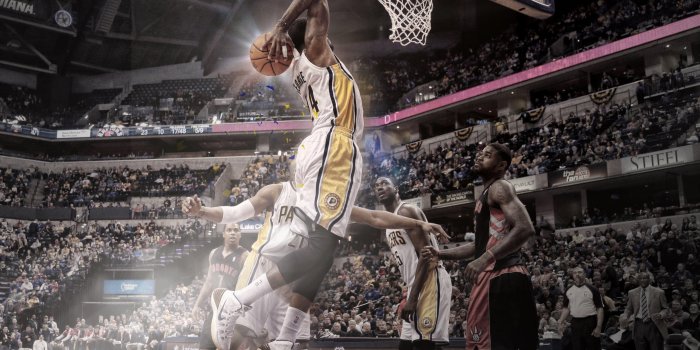 3840x2160 Paul George Dunk Wallpapers and Backgrounds 4K, HD, Dual Screen