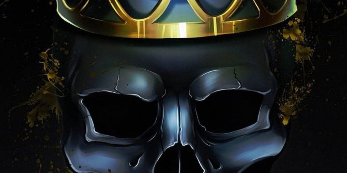 1080x1920 Download Mad King Skull Wallpaper | Wallpapers.com