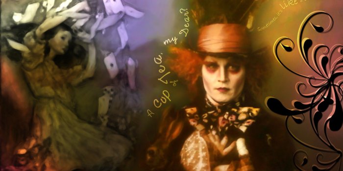 1440x900 Mad Hatter wallpapers - Alice in Wonderland (2010) Wallpaper (5053958) -  Fanpop