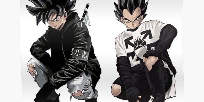 1000x1000 Goku and Vegeta Drip