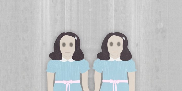 1284x2778 The Shining Grady Sisters Scary Halloween Phone Ba... iPhone Wallpapers  Free Download